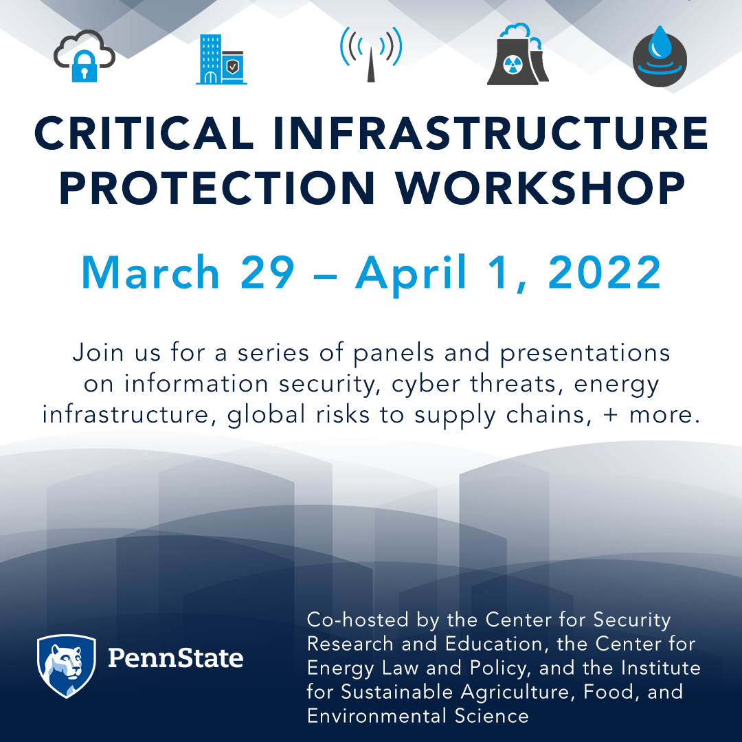 Critical Infrastructure Protection Workshop 2022