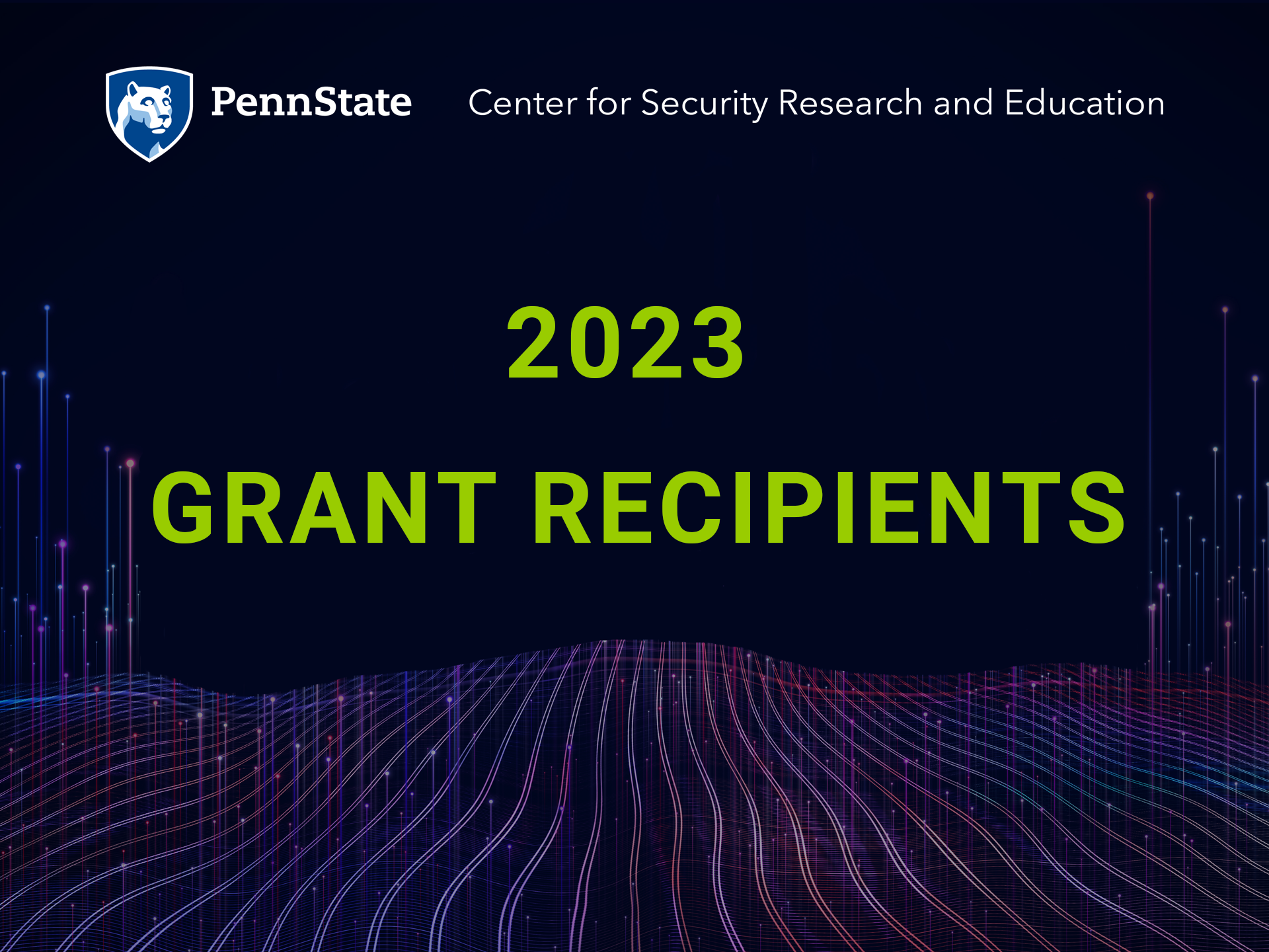 CSRE 2023 grant recipients