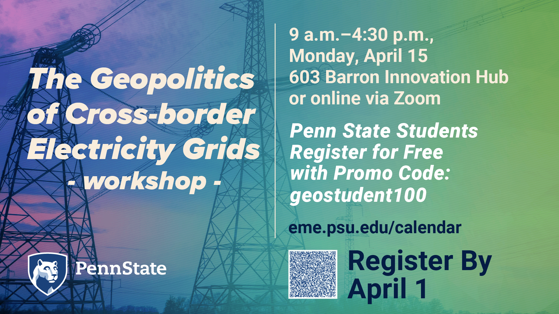 The Geopolitics of Cross-border Electricity Grids Workshop